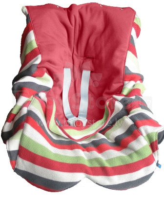 „Wallaboo Jolie Poppy Red“ vaikų antklodė