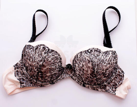 „La Bebe ™ Boutique“ apatinis trikotažas „Eco Art“. 81675 Paslaptinga „Eclipse“ slaugos liemenėlė