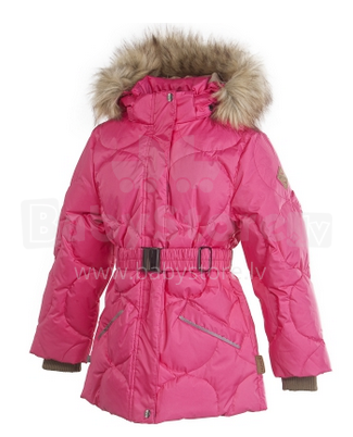 Huppa '16 Noomi Art. 1750AW Удлинённая пуховая куртка для девочек (размер 104 -170 см), цвет 063