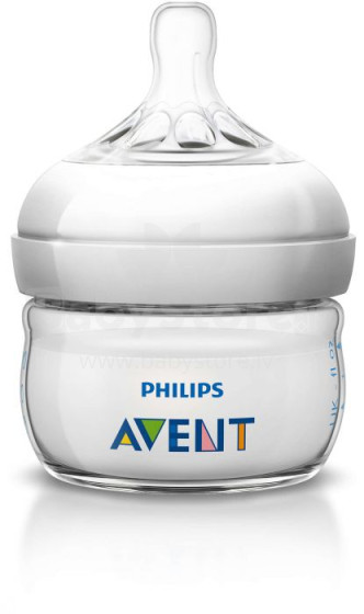 „Philips AVENT SCF 699/17“ natūralaus maitinimo buteliukas „Bisfenolis A“ (60 ml,) su labai lėto srauto čiulptuku, 0M
