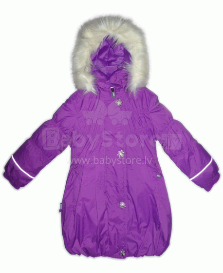 LENNE 15334/362 „Stella“ vaikų šiltas žieminis šilto striukės paltas (110 cm.)