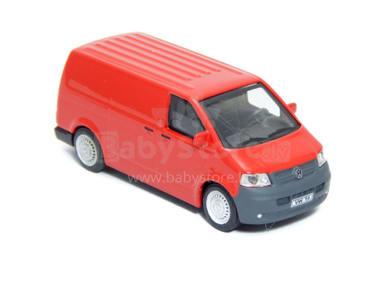 „Cararama“ art. 433100 „Volkswagen T5 Van Red 1:43“ automobilio modelis 431ND