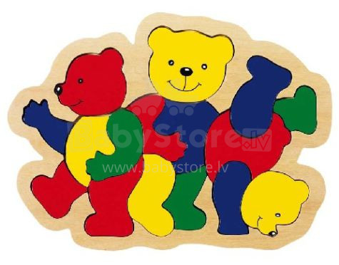 Goki Art.VGHP003 puzzle 'Happy Bears'