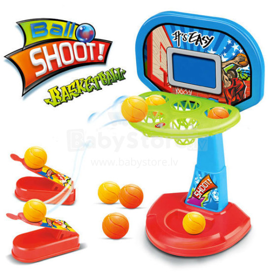 „Ball Shot“ krepšinis. 293467 Stalo žaidimas su kamuoliu