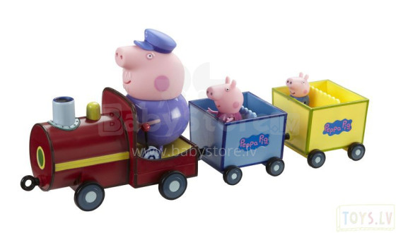 Peppa Pig Art. 05034 Žaidimų rinkinys „Senelio traukinys“