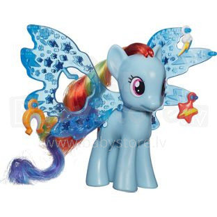 Hasbro My Little Pony B0358 Cutie Mark Magic Пони Делюкс с волшебными крыльями - Флатершай