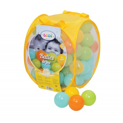 Ludi Art. 2798 Play Balls Mix X Yellow Комплект мячиков, 75 шт.