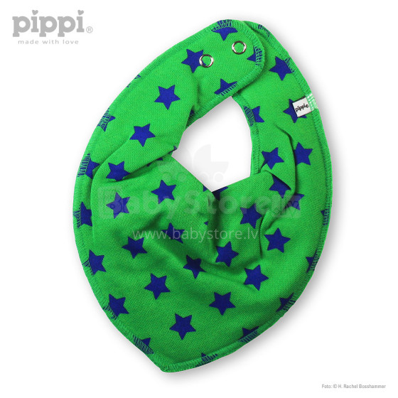 Pippi Art.3402 Детский хлопковый слюнявчик/платочек (1 шт.)