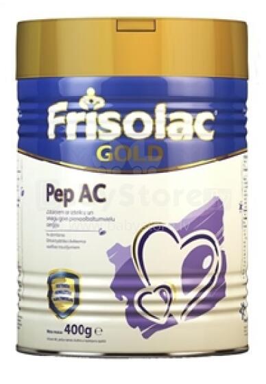 FRISO PEP AC Art.FF09 Kūdikiams, kuriems yra rekomenduojama ir sunki alergija karvės baltymams.