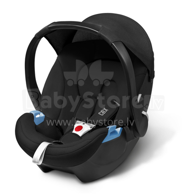 „Cybex '19 Aton Basic“ plk. Pure Black Baby automobilinė kėdutė (0-13 kg)