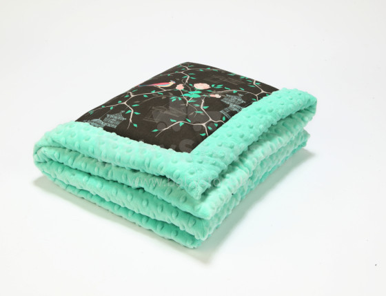 „La Millou“ Autorius Magdalena Rozczka Art. 83440 „Infart“ antklodė „Maggie Rose Choco Opal Premium“ dvipusė antklodė (65x75 cm)