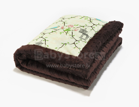 „La Millou“ Autorius Magdalena Rozczka Art. 83441 „Infart“ antklodė „Maggie Rose Vanilla Chocolate Premium“ kokybės dvipusė antklodė (65x75 cm)