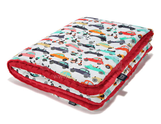 La Millou Art. 83502 Toddler Blanket La Mobile Red