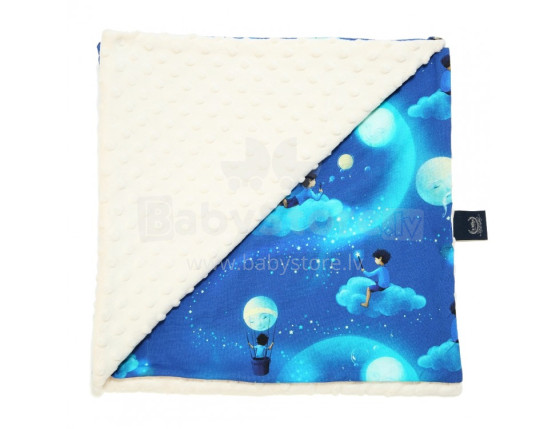 La Millou Art. 83555 Light Blanket M Moon Collection Высококачественное детское двустороннее легкое одеяло (80x100 см)
