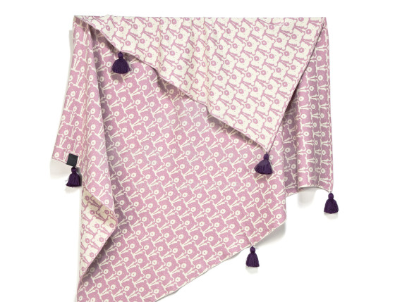 La Millou Art. 83608 Mr. Big Cotton Tender Blanket Candy Bears Высококачественное детское двустороннее одеяло с капюшоном (95x125 см)
