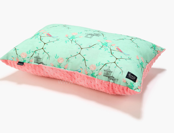 „La Millou“ menas. 83687 Big John Maggie Rose Mint Coral Premium pagalvė (40x60 cm)