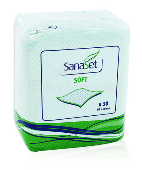 SanaSet Пеленки одноразовые впитывающие 30шт.  60x60 см