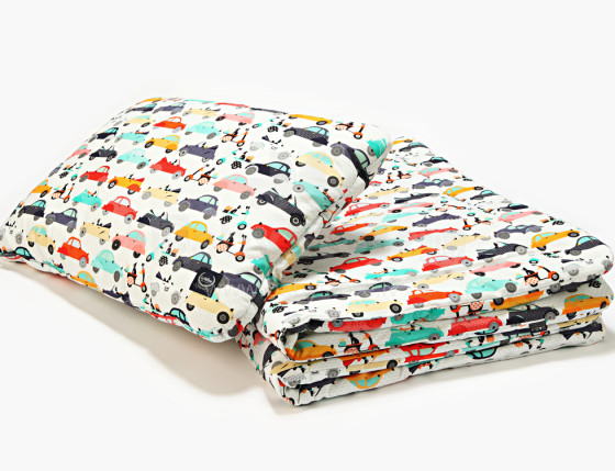 „La Millou“ menas. 84023 „Bedclouthes M La Mobile“ Aukščiausios kokybės antklodė ir pagalvė