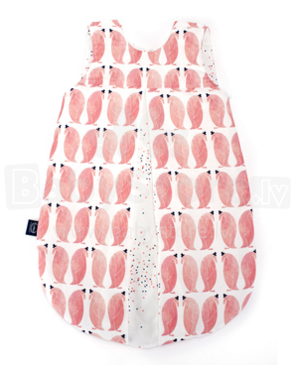 La Millou Art. 84102 Sleeping Bag M Penguin Pepe&Confetti Pink Bērnu guļammaiss ar rāvējslēdzēju