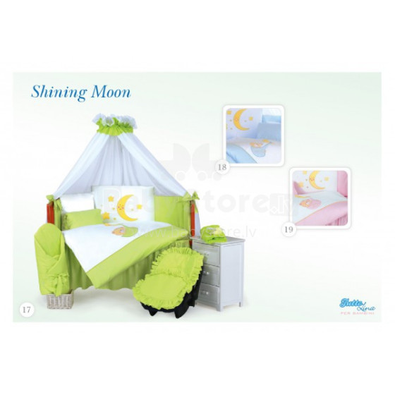 Tuttolina Art.17 Shining Moon 7H - Bērnu gultas veļas komplekts