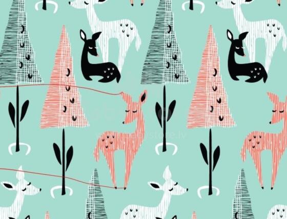 „La Millou“ menas. 84212 Šalikas Mėtų „Bembi Bandana“ nosinaitė