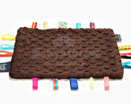 „La Millou“ menas. 84457 „Sensory Fun Pads Chocolate“ minkšta miego šluostė