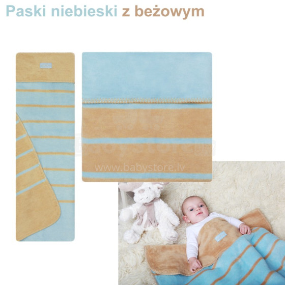 Womar Zaffiro Art.84501 Детское хлопковое одеяло/плед 75x100cm