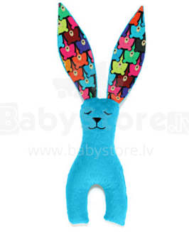 „La Millou“ menas. 84542 Bunny Teal Jelly Bears minkštas miego žaisliukas Triušis