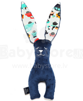 „La Millou“ menas. 84560 Bunny Navy La Mobile minkštas miego žaisliukas Triušis