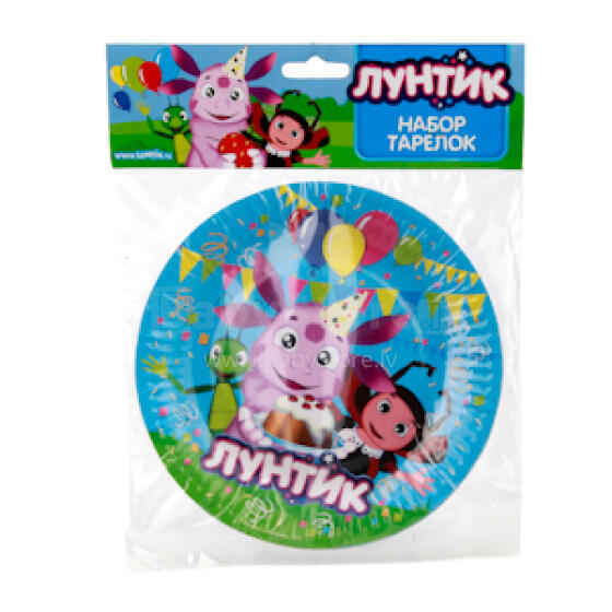 „Luntiks“ rinkinys iš 6 lėkščių (18 cm)