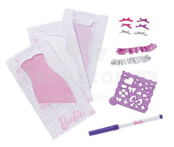 BB „Barbie“ suknelių studijos „Ruffler“ užpildymo rinkinys, W3915, formavimo rinkinys