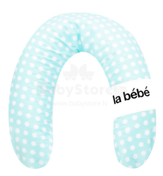 „La Bebe ™“ turtinga medvilnės slaugos motinystės pagalvė, 80936 mėtų taškų pasaga (pasaga) kūdikio maitinimas, miegas, pasaga nėščioms moterims 30 * 175cm