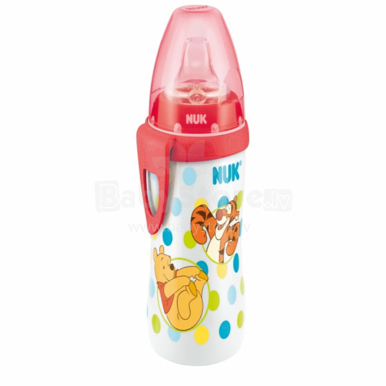 „Nuk Active Cup Disney Art“ 10750413 treniruoklis / butelis su silikoniniu snapeliu, kūdikiams nuo 12 mėnesių amžiaus, 300ml