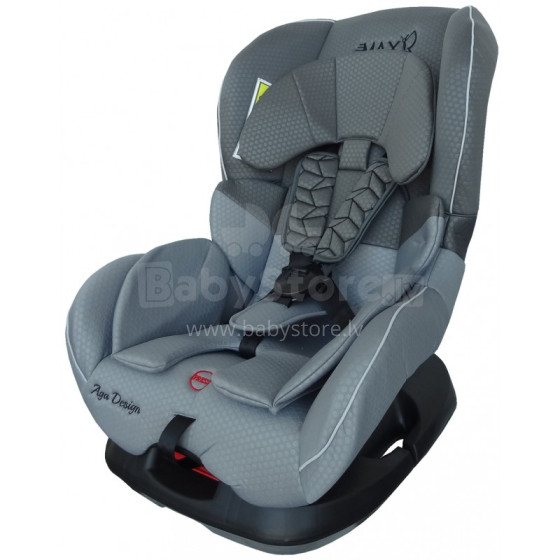 Aga Design Car Seat LB 303B Grey Bērnu autokrēsliņš no 0-18 kg 