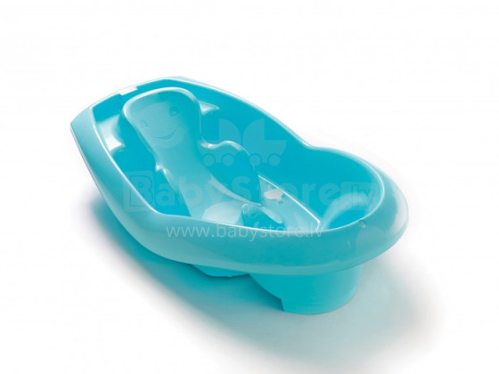 Thermobaby 1487 Lagoоn ergonomic bath Bērnu ergonomiska vanniņa (2 pozicijas) (zils)