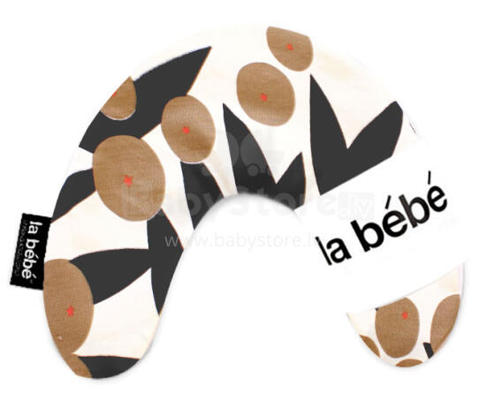 La Bebe™ Mimi Nursing Cotton Pillow Art.23997 Wild Fox Travel pillow size 19x46 cm