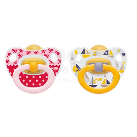 Nuk Happy Kids Art.SB62 latekso ortodontinis masalas 2vnt.