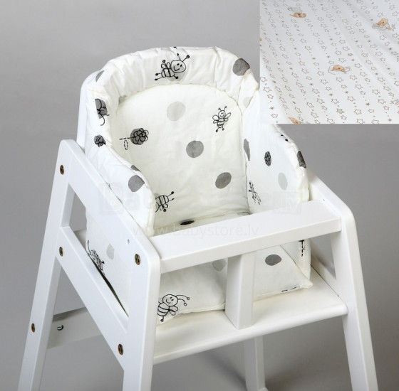 Trolių padas Maritos lokio menui. MAT-HCHWP01 minkšta pagalvėlė, pagaminta iš vandeniui atsparaus medvilninio audinio, skirta „Marita“ kėdei