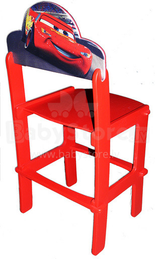 WoodyGoody menas. 17308 Spalvinga kėdė su paveikslėliu