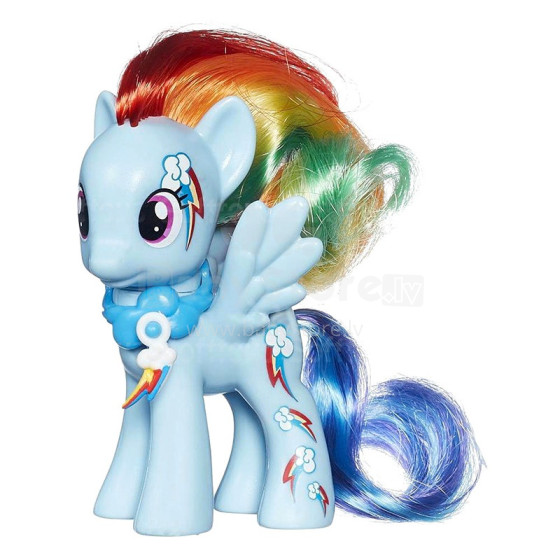 Hasbro My Little Pony B0384 Cutie Mark Magic Pony Skywishes su priedais