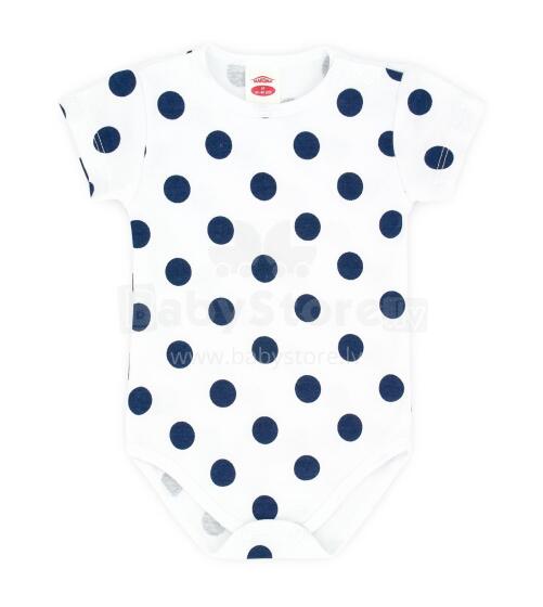 „Makoma Art.03119KR Dots“ kūdikių bodžiai trumpomis rankovėmis
