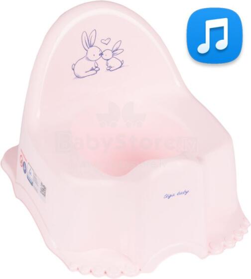 „Tega Baby Eco Rabbits“ art. PO-059-104 Vaikų muzikinis puodas