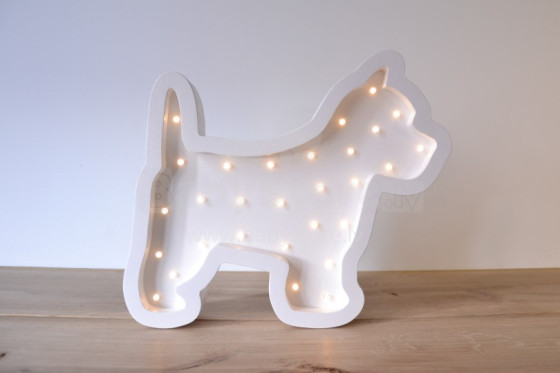 HappyMoon Dog Art.85978 Ночник-светильник со светодиодами 