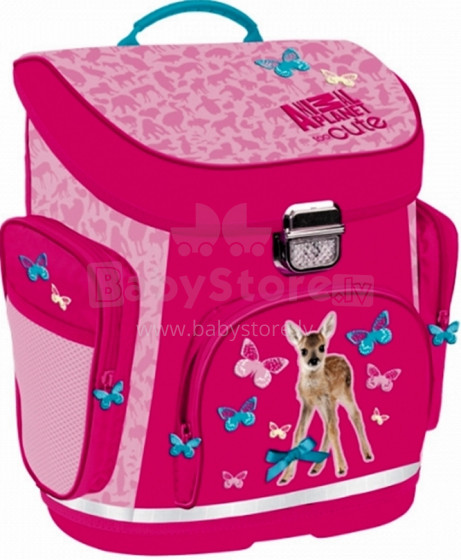Patio Ergo School Backpack Art.86166 Школьный эргономичный рюкзак с ортопедической воздухопроницаемой спинкой [портфель, ранец] STARPAK 35015