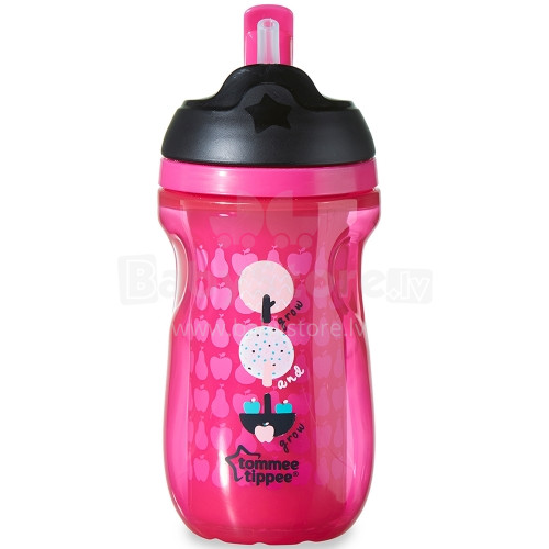 Tommee Tippee Art.33954 Active termos-krūzīte Insulated Straw 260ml 12m+
