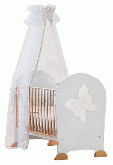 Erbesi Farfalla White / Ecru baldakimas