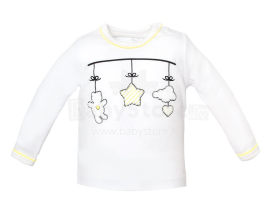 „Cango Play Art.86039“ medvilniniai kūdikių marškinėliai