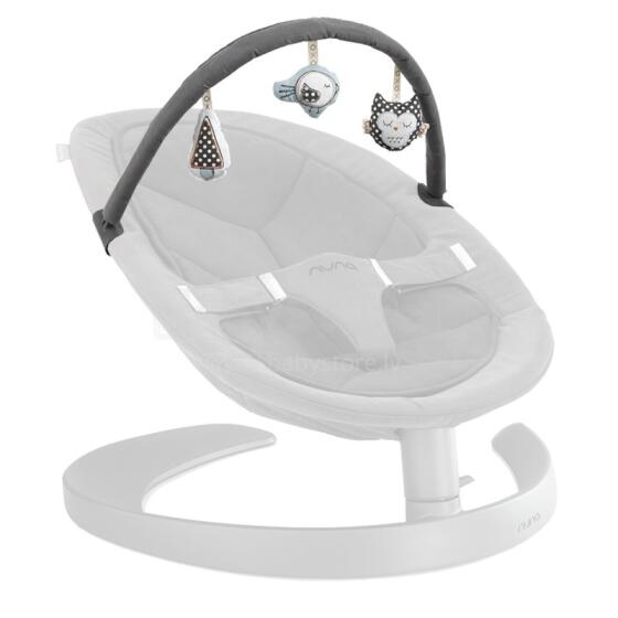 „Nuna '16 Leaf Toybar Silver Art“. TY-02-004 Minkšta arka su supamaisiais žaislais
