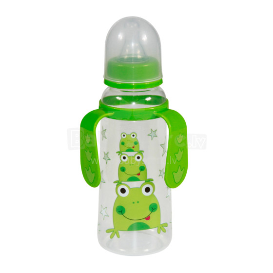 Lorelli Baby Care Frog Art.1020068 Спортивная бутылочка с ручками 250 ml