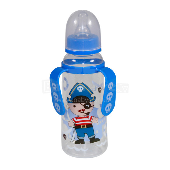 „Lorelli Baby Care Pirate Art.1020068“ sportinis butelis su rankenomis 250 ml